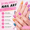 Water Drop Gel Top Coat, Waterdrop Gel Nail Polish for