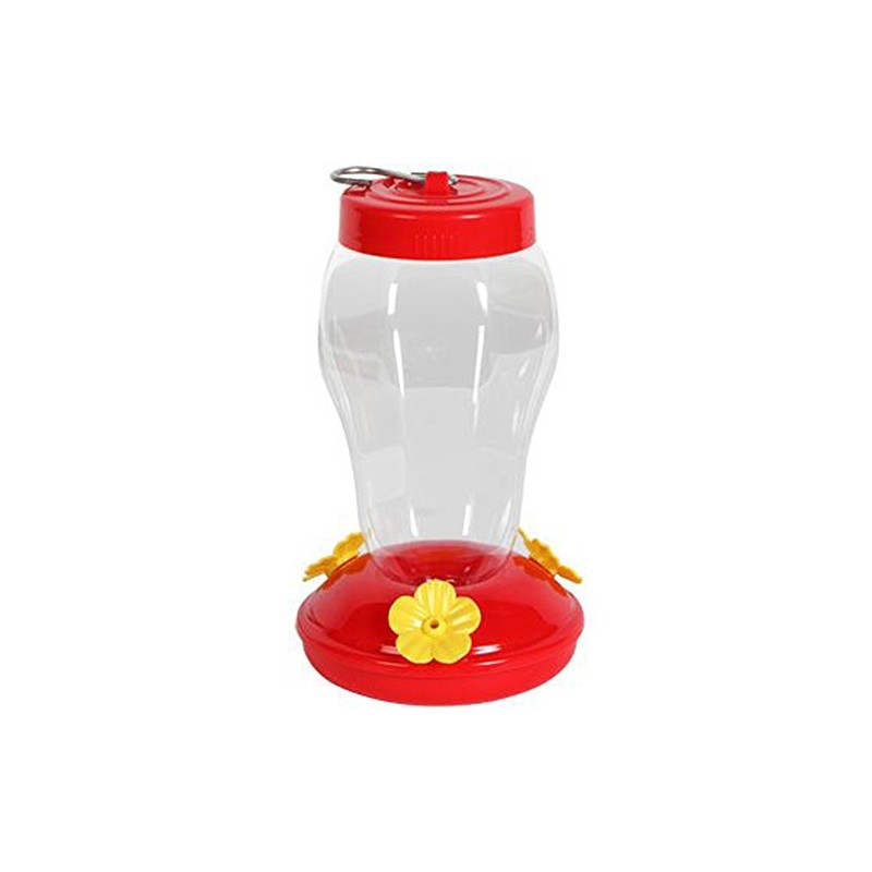 Garden Collection Plastic Hanging Hummingbird Feeder