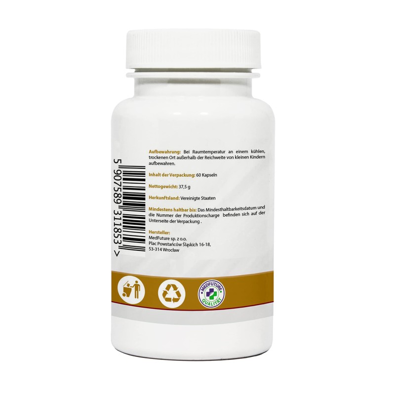 Sabal Palm Saw Palm Extract 500 mg 60 Capsules Prostate