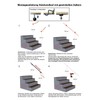 TIBU Ash Wooden Handrail Railing 0.3 m - 6 m,