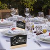 Nagoyuki 12PCS Mini Chalkboard Signs Kitchen Notes Chalk Boards Small
