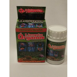 DINA 100% ORIGINAL Limpia Organos "Complete Organ Detox" 100 tabletas de 500mg