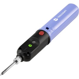 TOOLCRAFT LWK-920 Lötkolben I kabellos I wiederaufladbar I tragbar I Induktionsladefunktion I Elektrische Akku-Nachladung I max. 500°C I Werkzeug