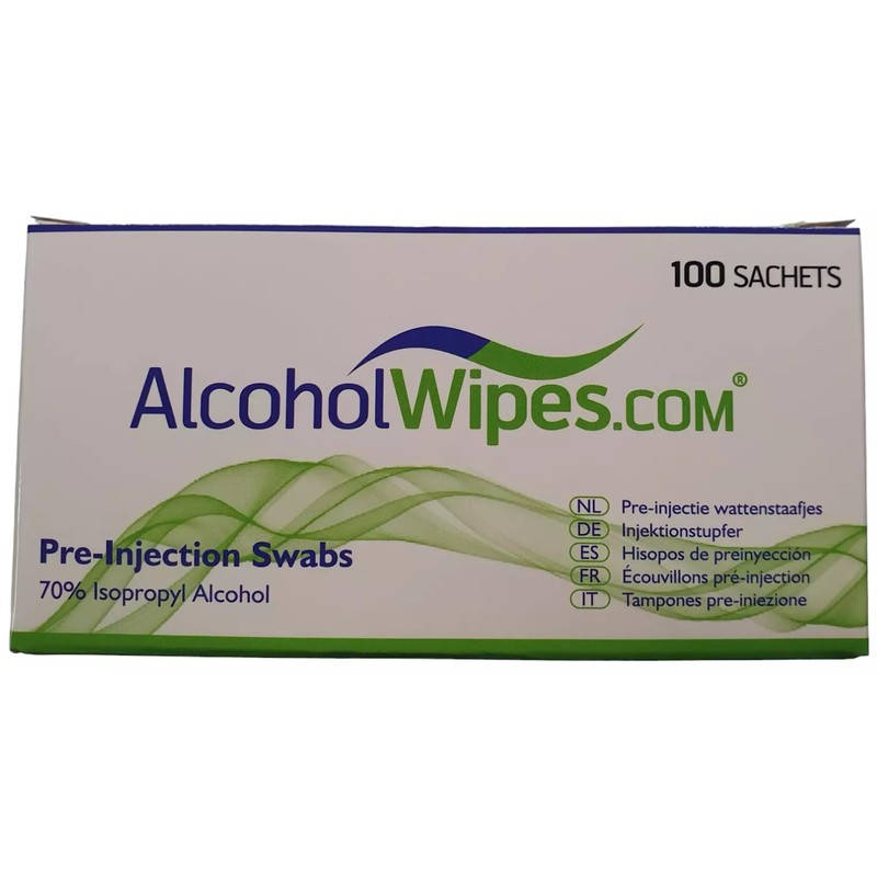 Fastaid 70% IPA Alcohol Wipes for Electronics, Swabs, Tattoo, Pre-injection