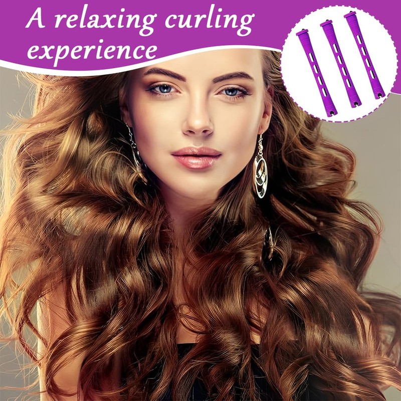 ZORTVUL Pack of 30 Small Perm Rollers, Perm Set Complete,