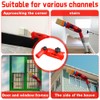 Dhqkqg Multi-Angle Paint Brush Extender Holder, Extension Pole Attachment for