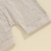 niceclould Baby Boy Vertical Striped Romper with Pockets One Piece
