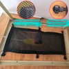 Under Desk Cable Management Net, Screw-in Cord Organizer, 24.5"x9.5"