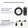 ulip 80/65-6 tubeless tire 10 inch scooter tire for Nanrobot