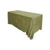 Zhen Linen 90" x 132" Rectangular Velvet Tablecloth (Sage)