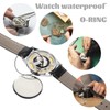 O Ring Watch Gasket, 80 Pcs 0.5/0.6/0.7/0.8 mm Waterproof Rubber