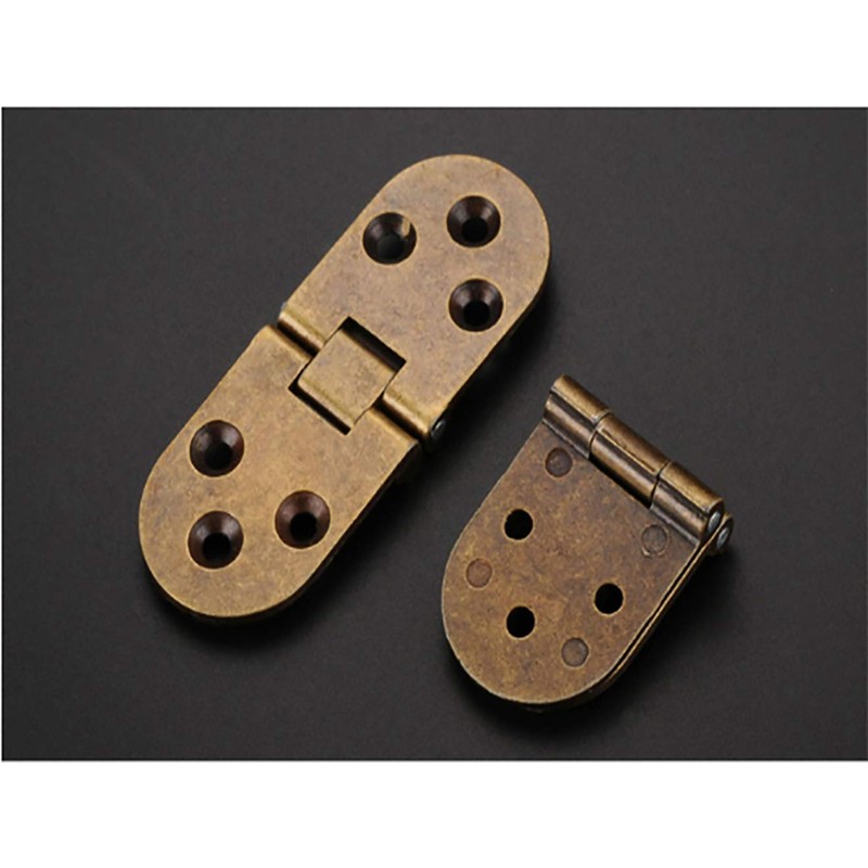 Folding Flip Top Hinge, Tiberham 180 Degree Round Edge Sewing