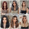 Layered Wigs For Women Shouler Length Wear and Go Glueless