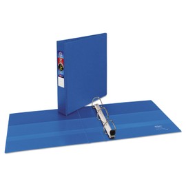 Avery 79885 3-Ring EZD Binder, 1-1/2-Inch Capacity, 8-1/2-Inch x11-Inch , Blue