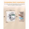Refoss Smart Thermostat for Combi Boiler/Water Underfloor Heating, Glass Touch