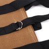 Waxed Canvas Waterproof Large Portable Firewood Holder Bag Log Carrier