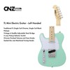 CNZ Audio TL Mini Electric Guitar - Left Handed, Fiesta