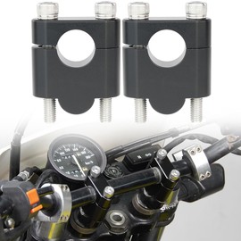 Xitomer 22mm Handlebar Risers 7/8'' Motorcycle ATV Dirt Bike Handlebar Risers With Clamps Fit for MT-25, MT-03, WR250R, Handle Bar Clamps Fit for DR 250 V-Strom 650 (Sand Black,30mm(1.18inch))