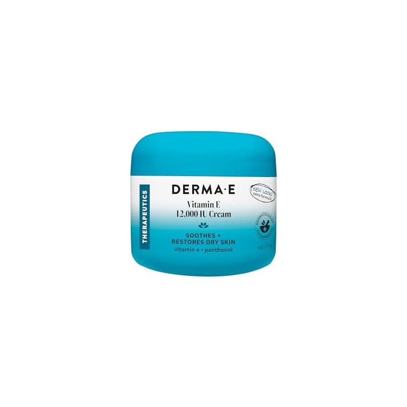 DERMA E Deep Moisturizing Formula, Vitamin E 12,000 IU Cream,