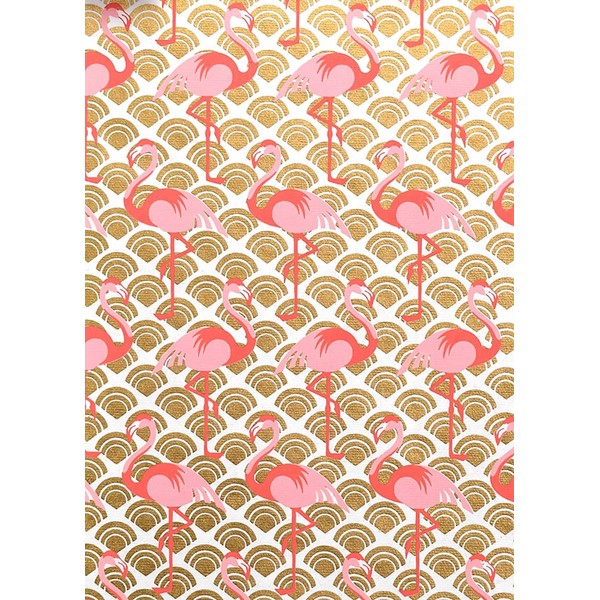 LoveVivid Pink Luxe Gift Wrap | Handmade Cotton Wrapping Paper