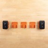 Crtbelfy Battery Holder for Ridgid AEG 18V Hyper Lithium Battery