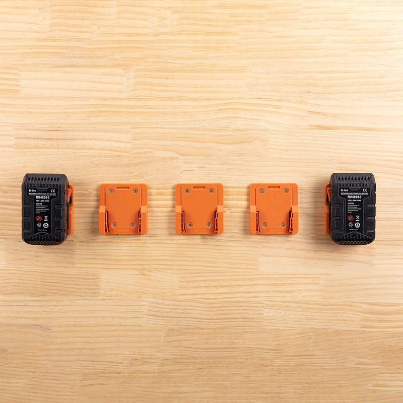 Crtbelfy Battery Holder for Ridgid AEG 18V Hyper Lithium Battery