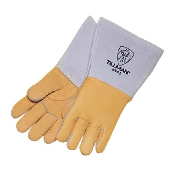 John Tillman X-Large 14" Gold and Pearl Premium Elkskin CottonFoam