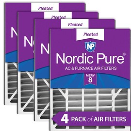 Nordic Pure 20x25x5 (19_3/4 x 24_1/4 x 4_7/8) Air Bear Replacement 255649-102...