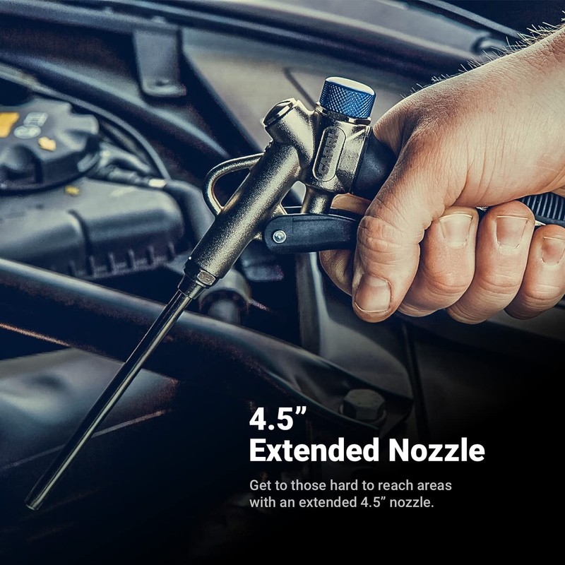 Capri Tools 2-Way Air Blow Gun Kit with Adjustable Air