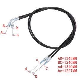 High Quality Throttle Steel Wire Throttle Cable Compatible For Honda VTX1800R VTX1800C VTX1800N VTX1800 S/T/F 2002-2008