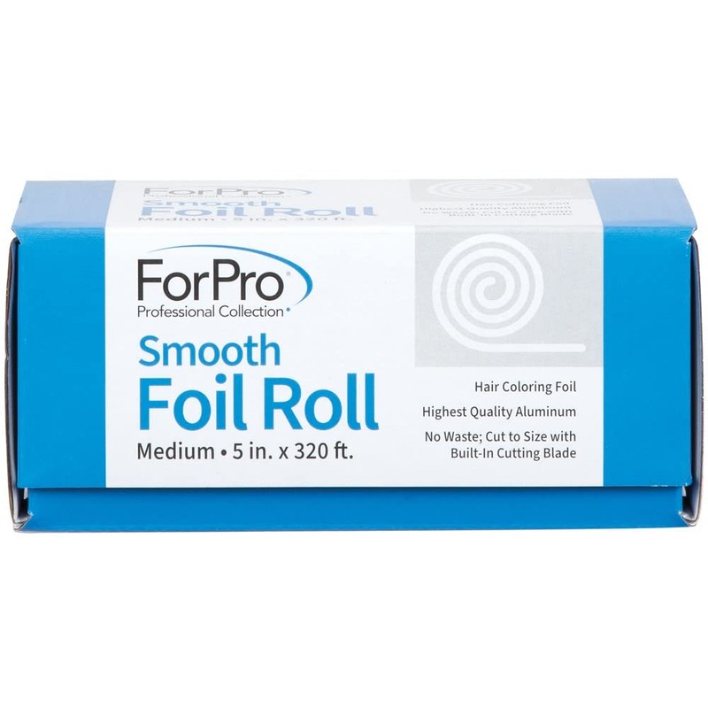 ForPro Professional Collection Smooth Aluminum Foil Roll, 320 Ft Hair