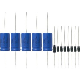 Cap Set - for Fender Deluxe Reverb AB763 (Black face), Set Type: Premium