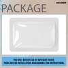 HECASA 18" x 26" RV Skylight Cover Universal Clear Skylight