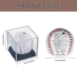 2025 Christian Graduation Gifts for Him Teen Boys Girls Baseball Gifts for Boys 8-12 Class of 2025 Seniors Gifts for High School College Graduates Godson Baptism Confirmation Gifts for Daughter Son