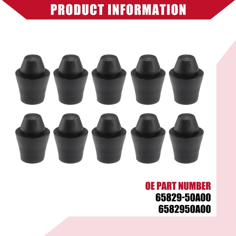 Hihaha Bonnet Stopper Shock Absorber Bushing for Infiniti Compatible with