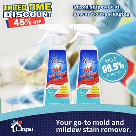 【Liapu】Highly Instant Mold and MildewStain Remover Spray  - Prevents Mould Regrowth. Household:_3 PC