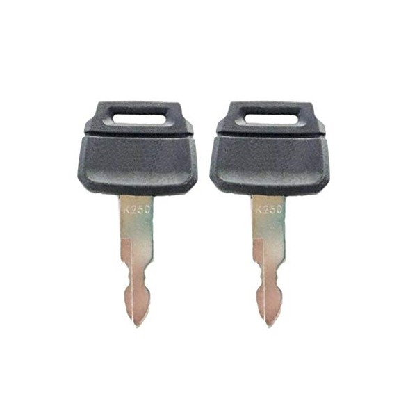 A.A 2 Pack Keys for Kobelco New Holland Case Excavators