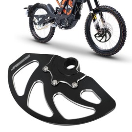 JFG RACING Front Brake Disc Guards for Surron Sur Ron X/S Talaria Sting MX3/R MX4 Talaria XXX Segway X260 X160 Black, CNC-machined