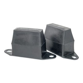 Autoacc 3 Inches Rear Suspension Bump Stop, Leaf Spring Jounce Bumper Compatible with Cherokee XJ 1987-2001, Compatible with Ram 1500 2500 3500 1997-2002 (Stock Height, Pack of 2)