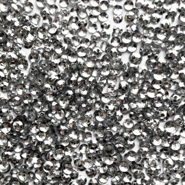 SequinsUSA 4mm Cup Sequins Silver Shiny Metallic Made in USA