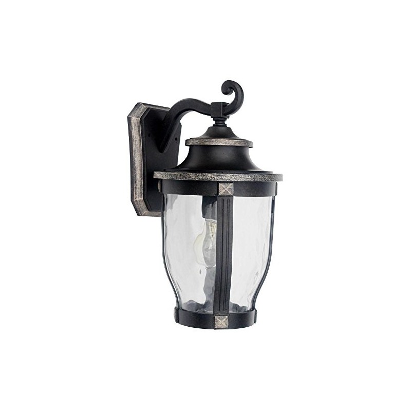 Home Decorators Collection McCarthy 1-Light Bronze Outdoor Wall Mount