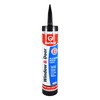 Red Devil 084660 Window & Door Siliconized Acrylic Caulk, Black,