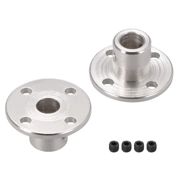 TA-VIGOR Rigid Flange Coupling 6mm Inner Dia, Motor Guide Shaft