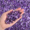 0.5LB Amethyst Gemstone Tumbled Chips, Healing Crystals Polished Gemstone Chips