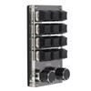 Programmable Macro Keyboard 2 Knobs Blue Switch Black 12 Keys