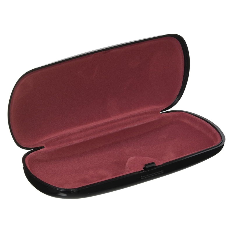 Tacy MP-15-2 Glasses Case, Stylish, Hard Case, Push Type, Lightweight,