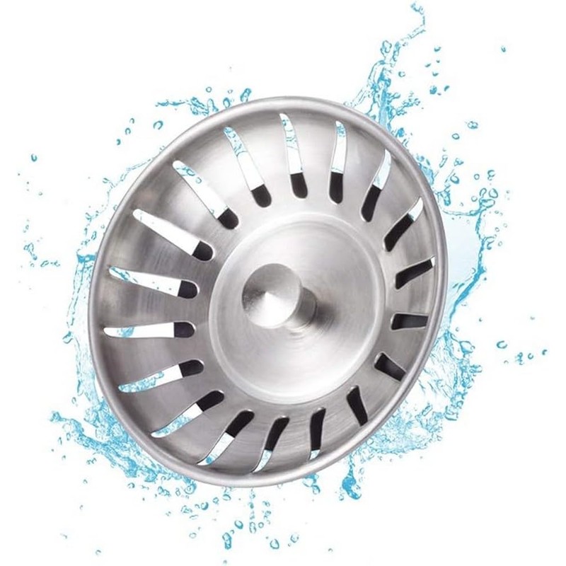 Ibergrif Universal Strainer Basket Stainless Steel (Set of 2) -
