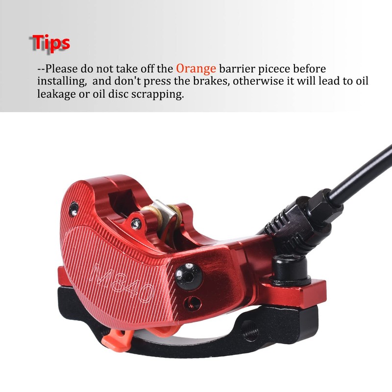 ThinkTop Bike 4 Piston Hydraulic Disc Brake, CNC Machining MTB