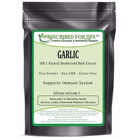 Garlic - 100:1 Natural Deodorized Bulb Powder Extract (Allium sativum L.), 1 kg