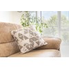 TreeWool (2 Pack Ikat Accent Cushion Covers in Cotton Canvas